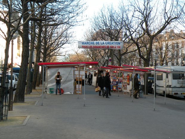  Marché de la création, Boulevard Edgar Quinet